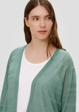 s.Oliver Red Label Plus Gebreid vest in Blauw