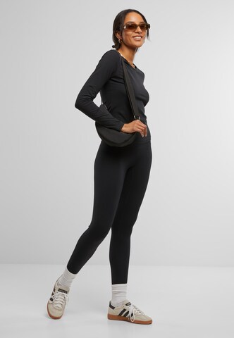 Urban Classics Skinny Leggings in Schwarz