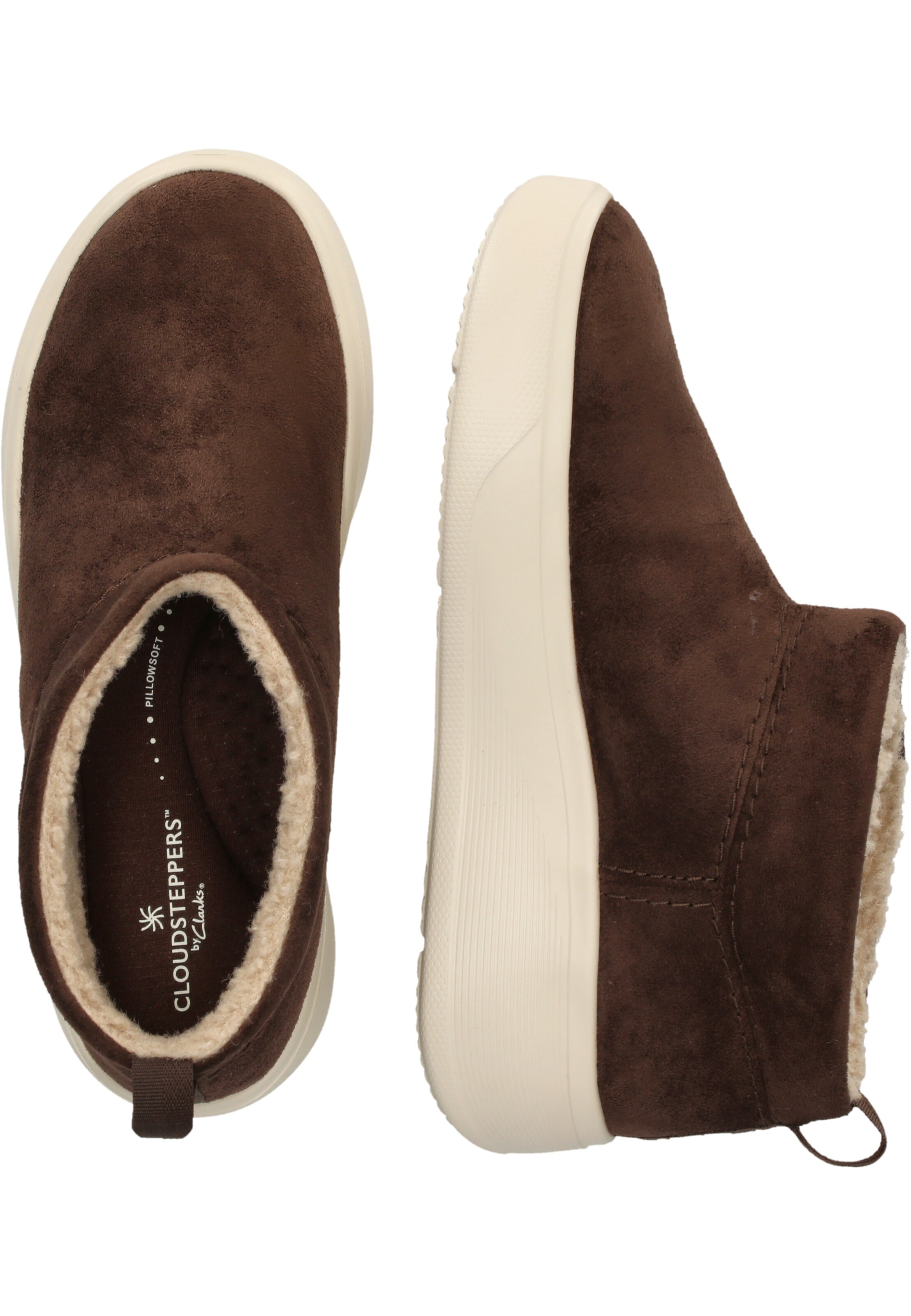 CLARKS Boots Solevana Rise in Braun