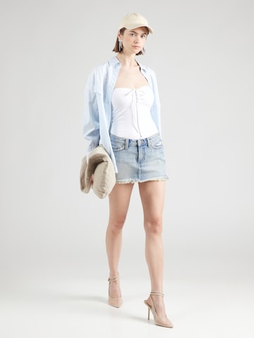 HOLLISTER Топ в Белый