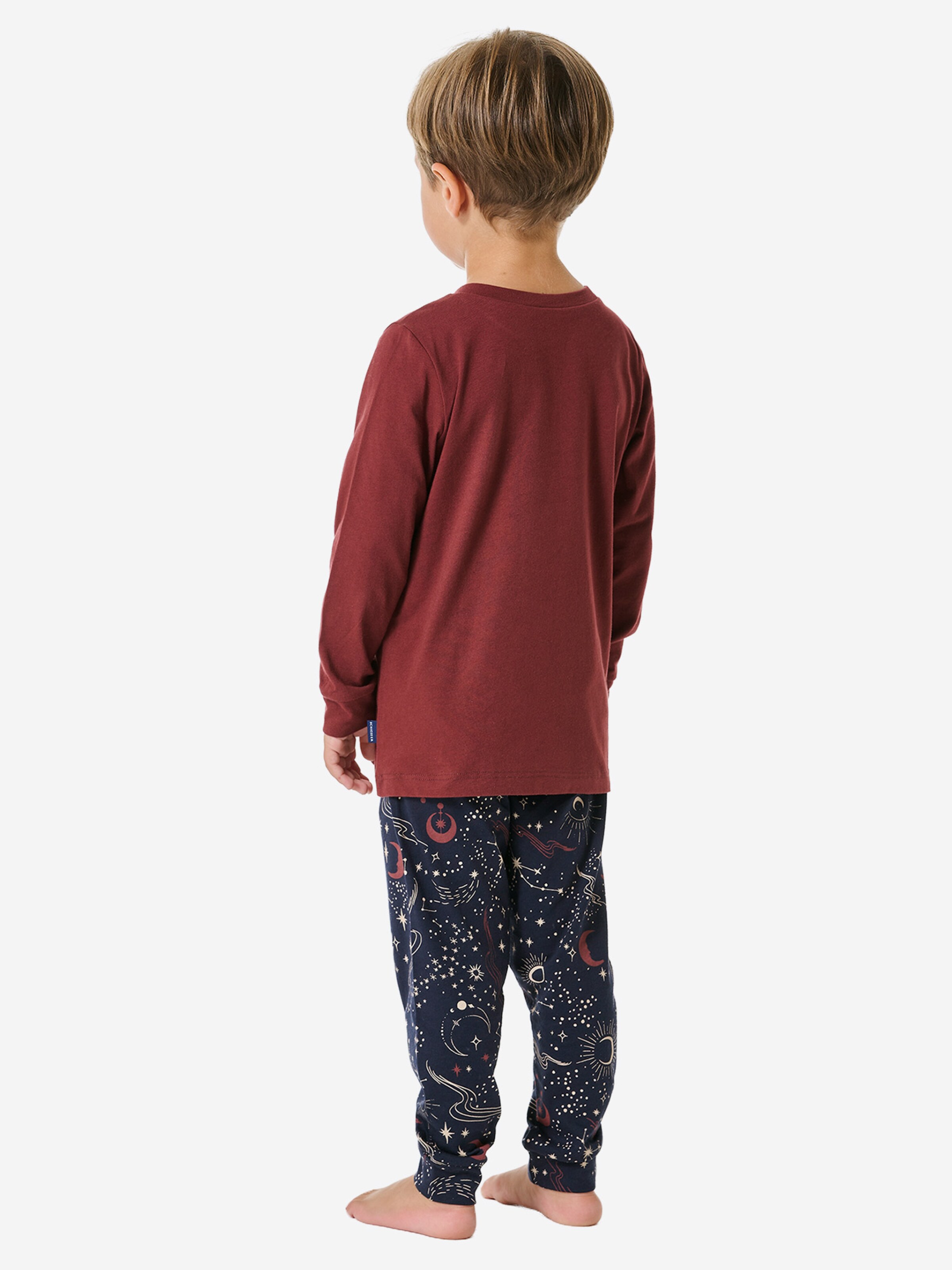 Pyjama ' Family ' SCHIESSER en bleu