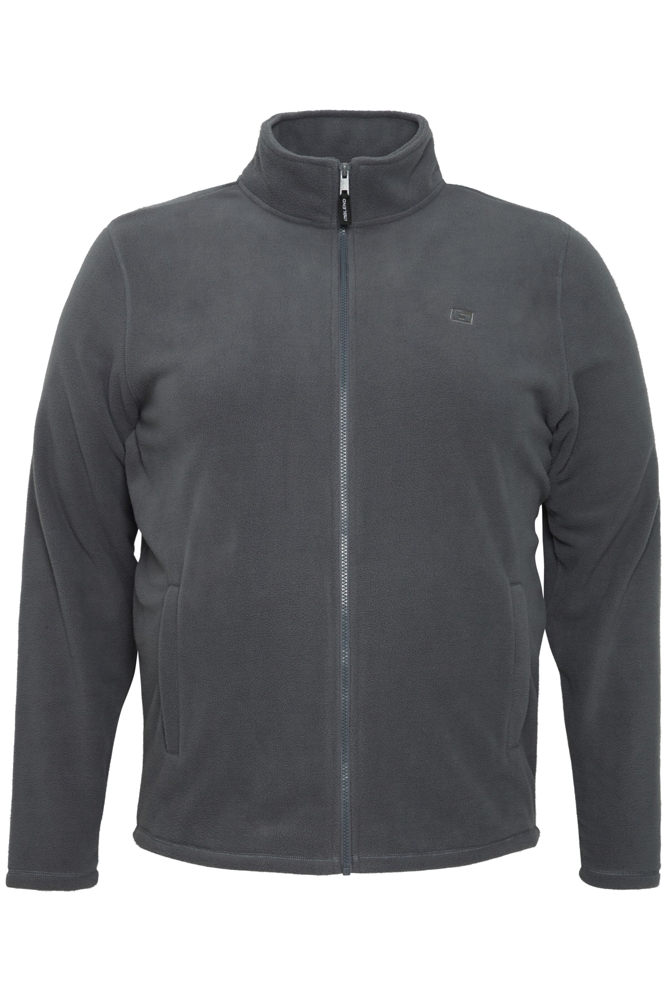 Giacca di pile 'Flinne' di BLEND in grigio: frontale