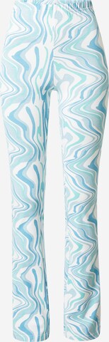 Pegador Flared Leggings in Blue: front