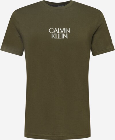 Calvin Klein Tričko - sivá / olivová / biela, Produkt