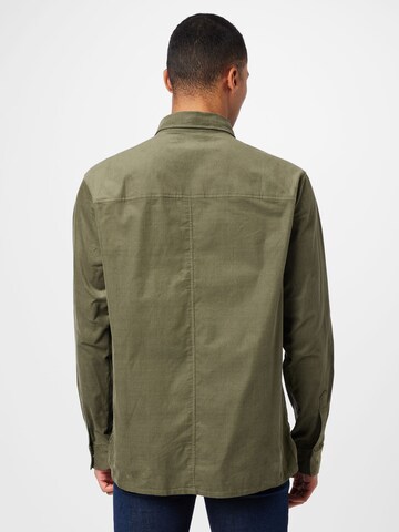 JACK WOLFSKIN - Ajuste confortable Camisa funcional 'NATURE' en verde