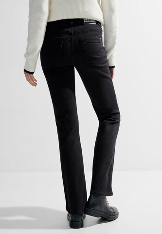 CECIL Bootcut Jeans in Schwarz