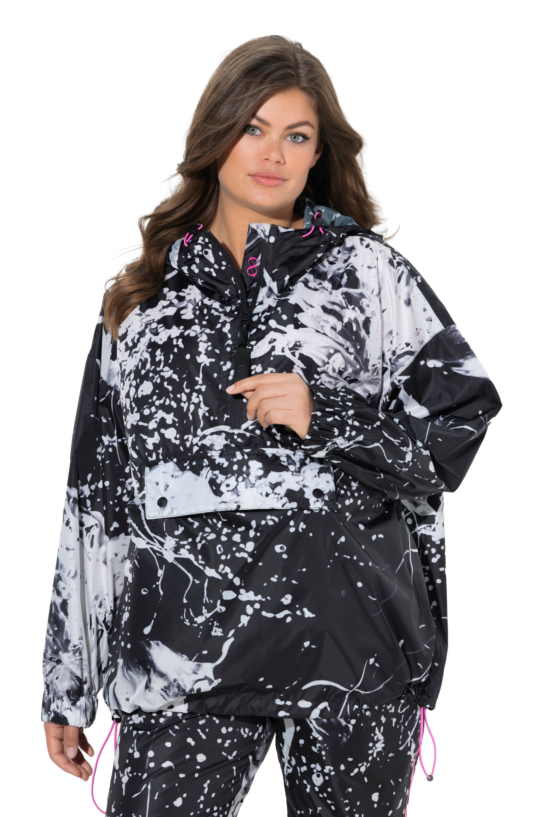 LAURASØN Funktionsjacke in Schwarz: Vorderseite