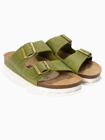 Bayton - Zapatos abiertos 'Atlas' en verde