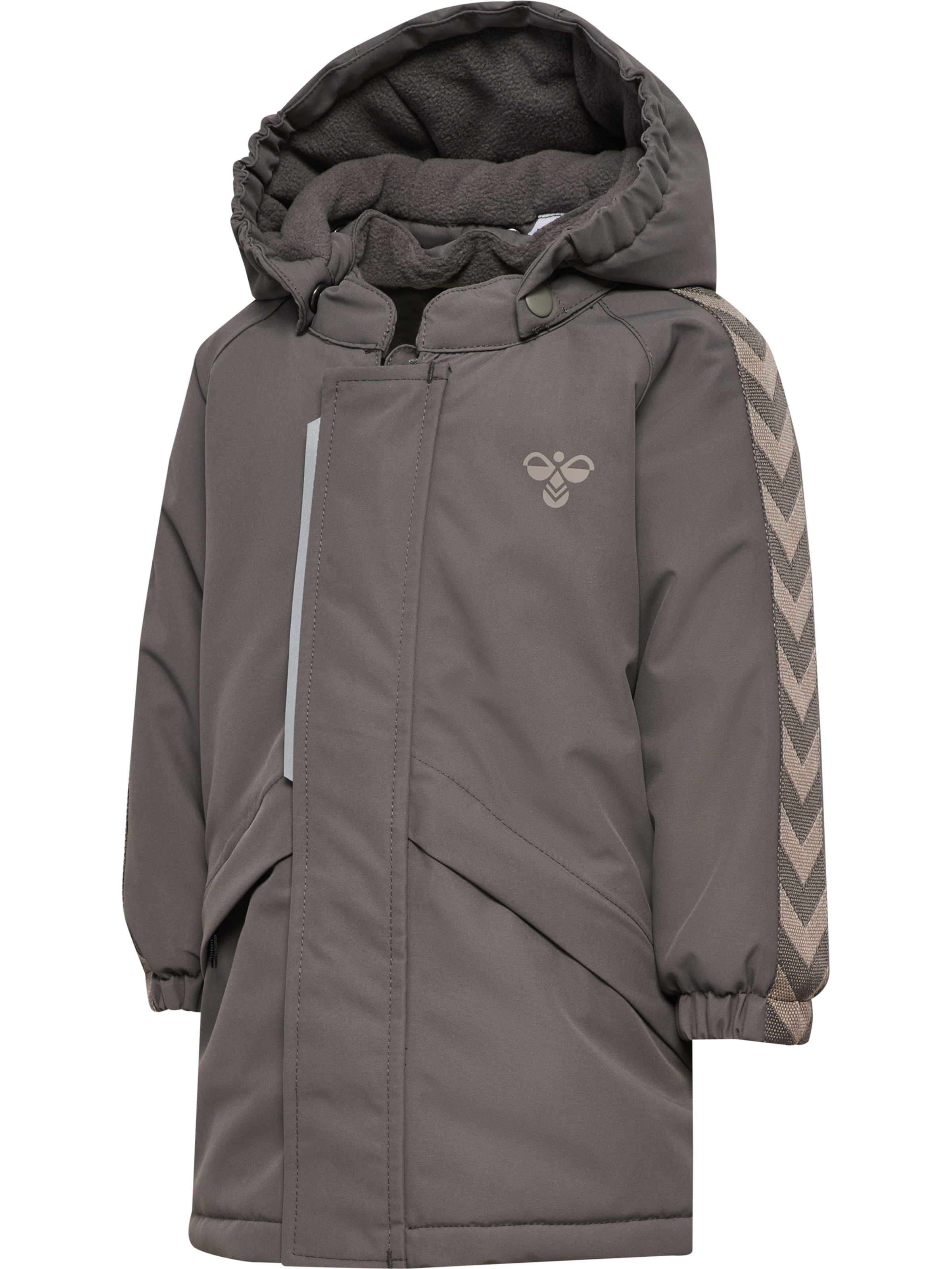 Hummel Functionele jas in Grijs: voorkant