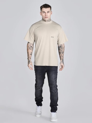 Maglietta di SikSilk in beige
