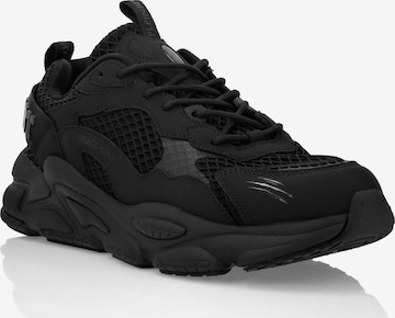 Plein Sport Sneakers 'Track King' in Black: front