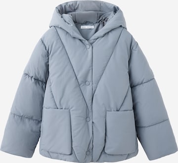 MANGO KIDS Зимно яке 'PARIS' в синьо: отпред