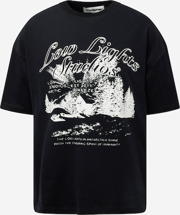 Low Lights Studios T-Shirt 'Arctic Breeze' in Schwarz: predná strana