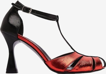 Limoya Slingpumps 'Mian' in Rot: Vorderseite