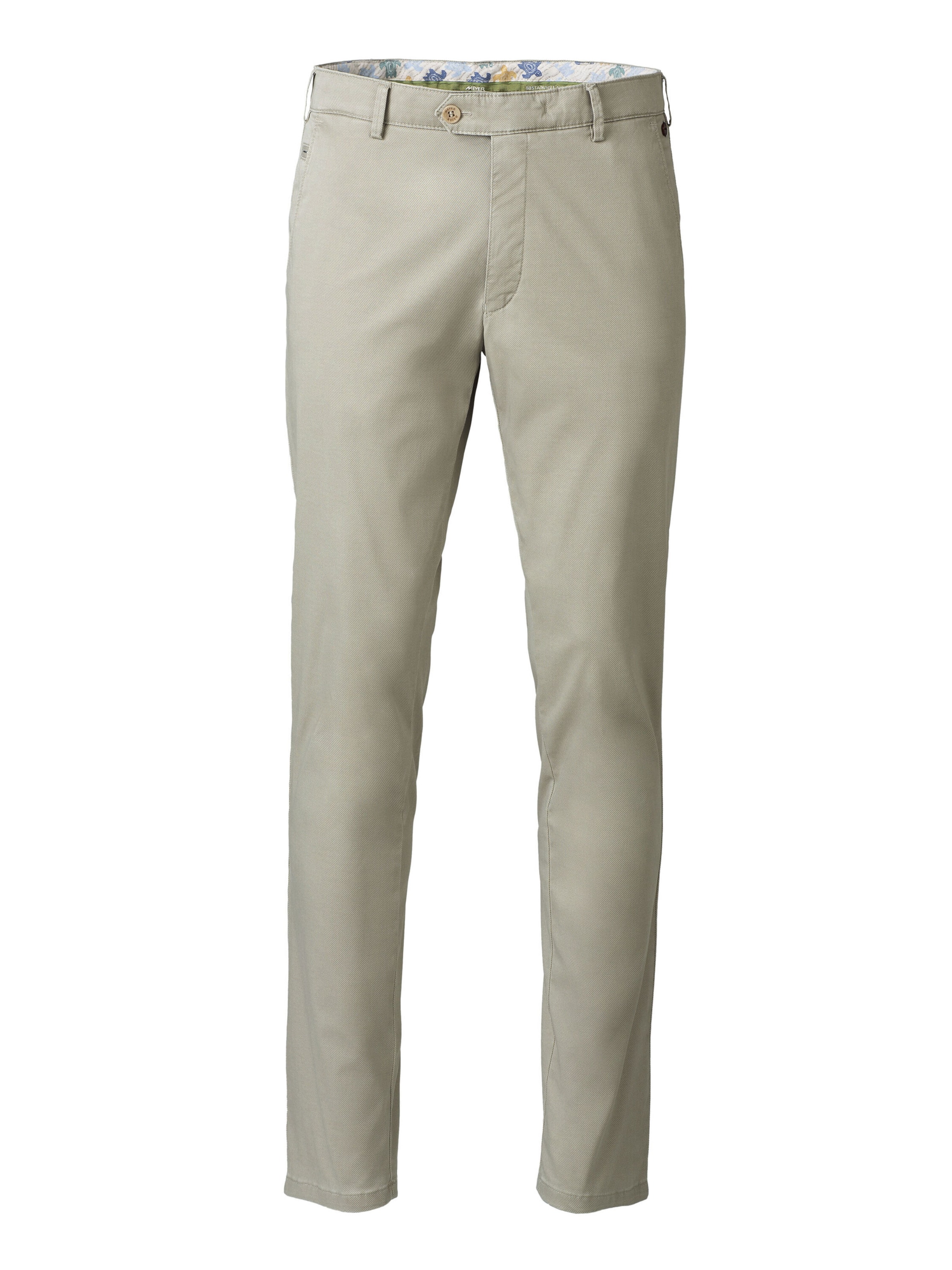 Regular Pantalon chino 'Bonn' MEYER en beige : devant