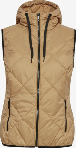 b.young Vest 'AMALIA' in Brown: front