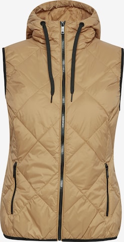 b.young Vest 'BYAMALIA' in Brown: front