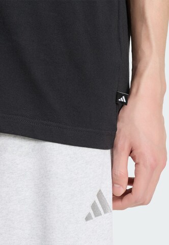 ADIDAS SPORTSWEAR - Camisa funcionais 'MOTORSPORT GRAPHIC' em preto