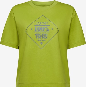 ESPRIT Shirt in Groen: voorkant