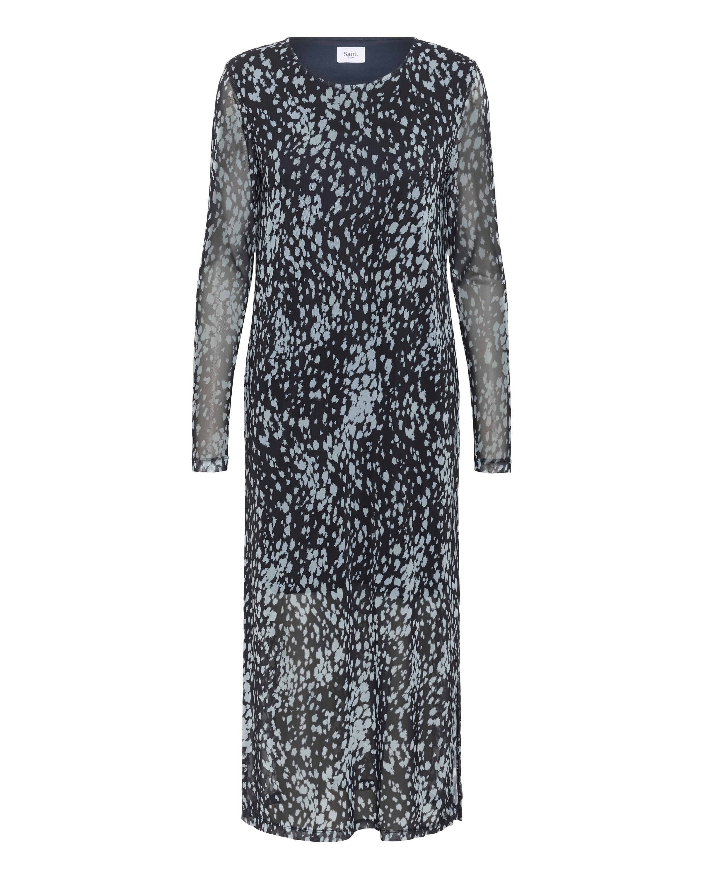 SAINT TROPEZ Jurk 'ZulvirSZ' in Blauw: voorkant