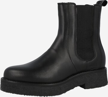 HUB Chelsea boots 'Faro' i svart: framsida