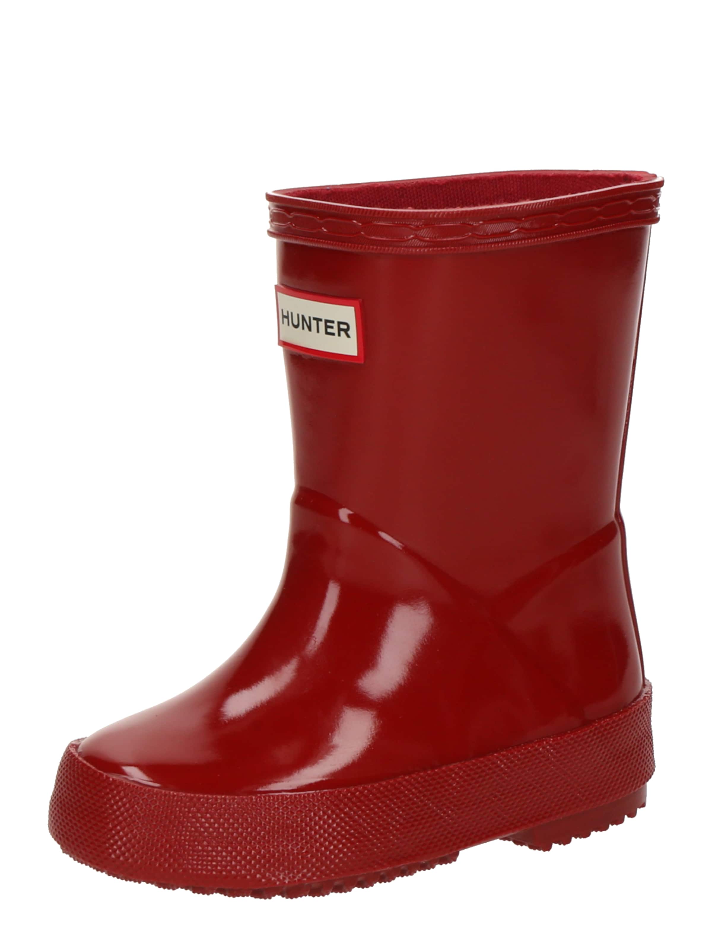 Cizme de cauciuc de la HUNTER pe roșu: față