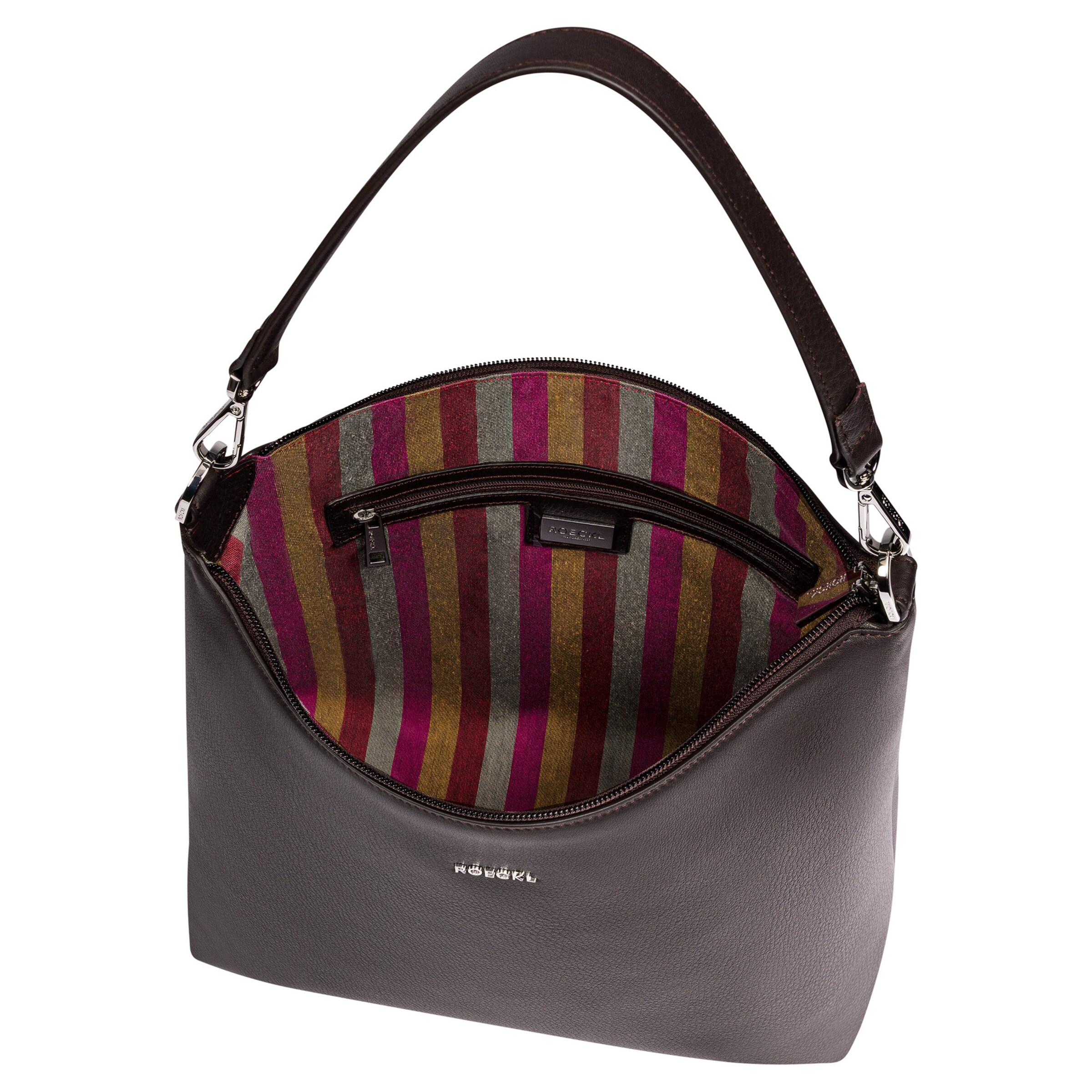 Borsa a spalla 'DIANA SCHULTERTASCHE GRAINED MEDIUM' di Roeckl in marrone