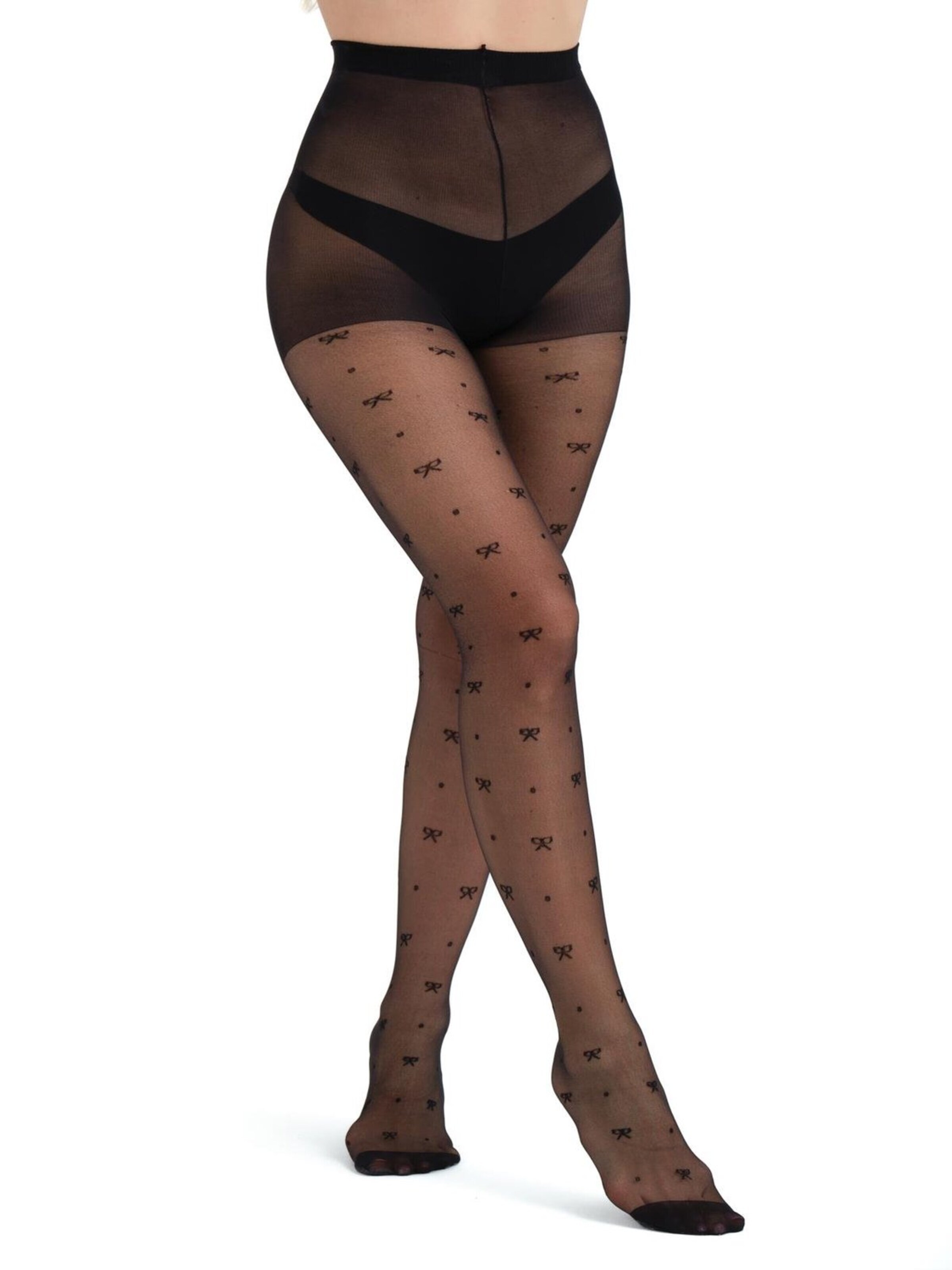 C&City Feinstrumpfhose in Schwarz
