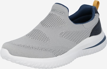 SKECHERS - Zapatillas sin cordones 'Delson 3.0' en gris: frente