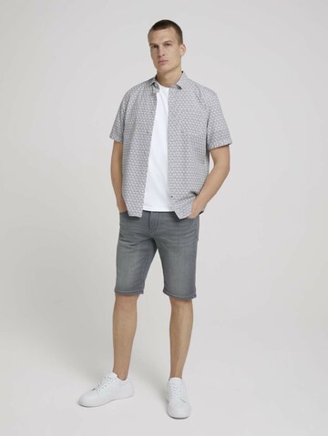 TOM TAILOR Slimfit Jeans 'Josh' in Grau