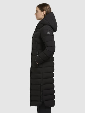 khujo Winter Coat ' Teiva2-YM ' in Black