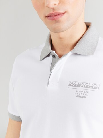NAPAPIJRI Shirt 'EMBERS' in White