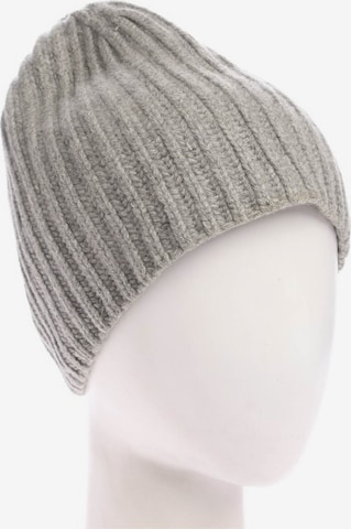 Loro Piana Mütze XS-XL in Grau: Vorderseite