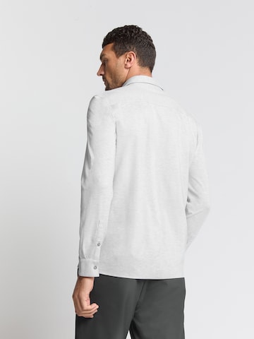 No Excess Slim fit Button Up Shirt in Grey