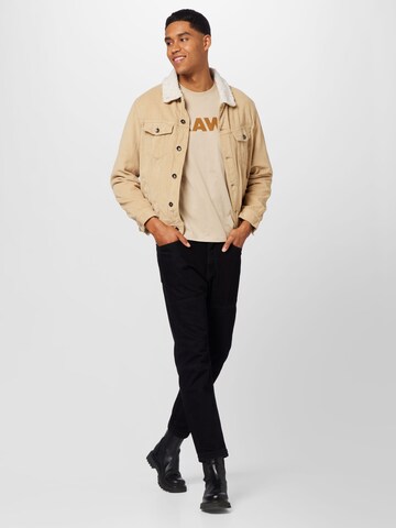 G-Star RAW Shirt 'Holorn' in Beige