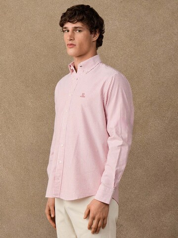 Regular fit Camicia di Hackett London in rosso