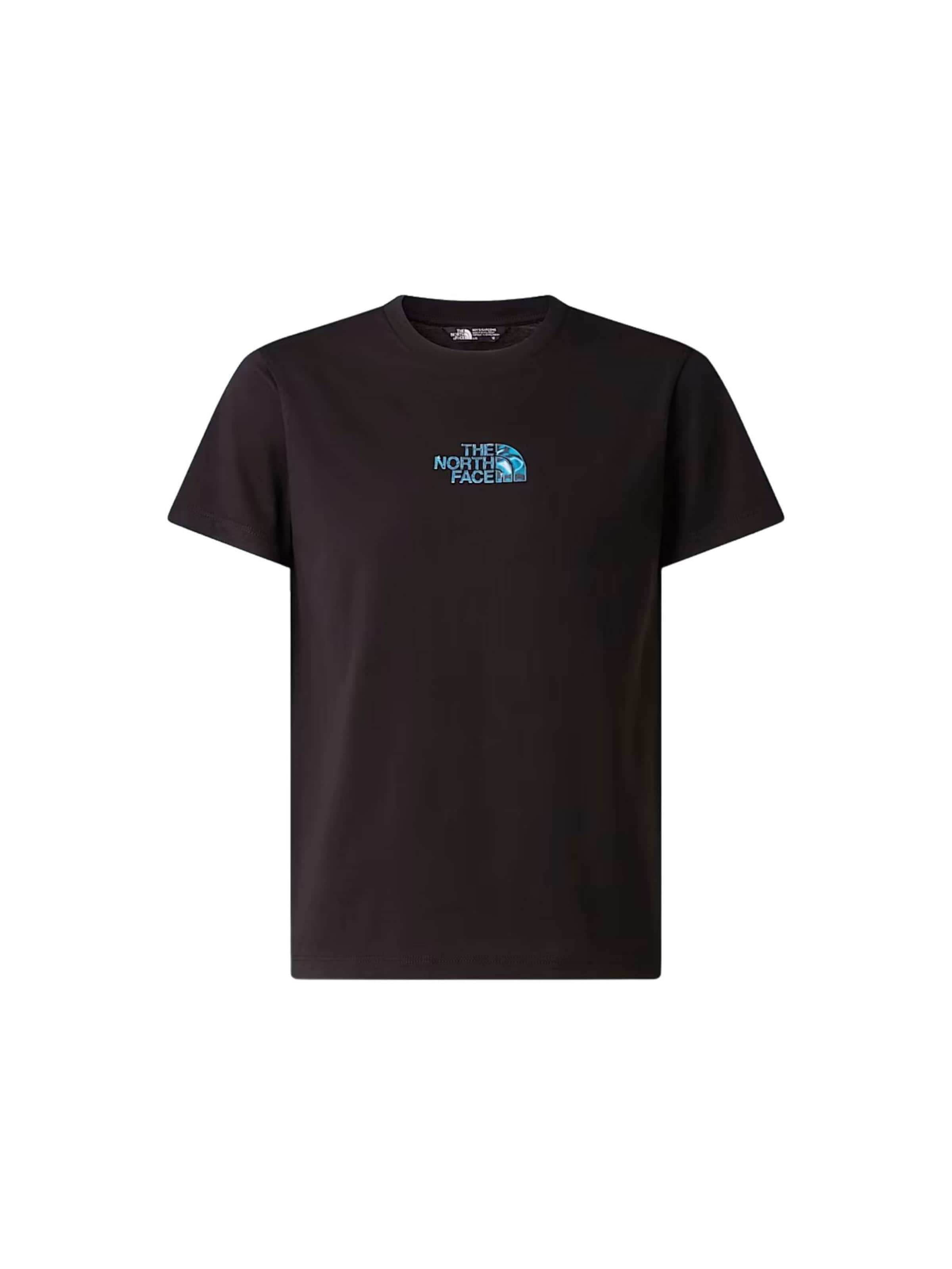 T-Shirt 'LIQUID' THE NORTH FACE en noir : devant