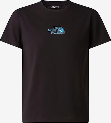 T-Shirt 'LIQUID' THE NORTH FACE en noir : devant