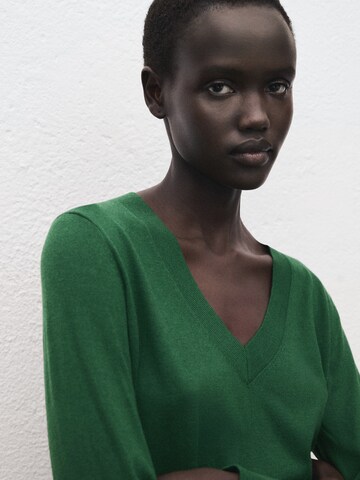MANGO Svetr 'LUCCAV' – zelená