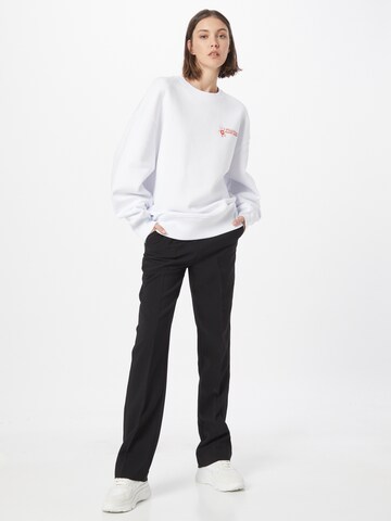 Vertere Berlin - Sweatshirt 'DANCEFLOOR PHARMACY' em branco