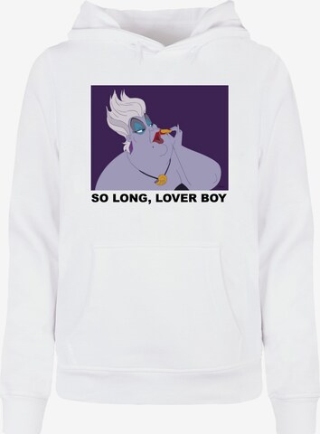 ABSOLUTE CULT Sweatshirt 'Little Mermaid - Ursula So Long Lover Boy' in Weiß: predná strana