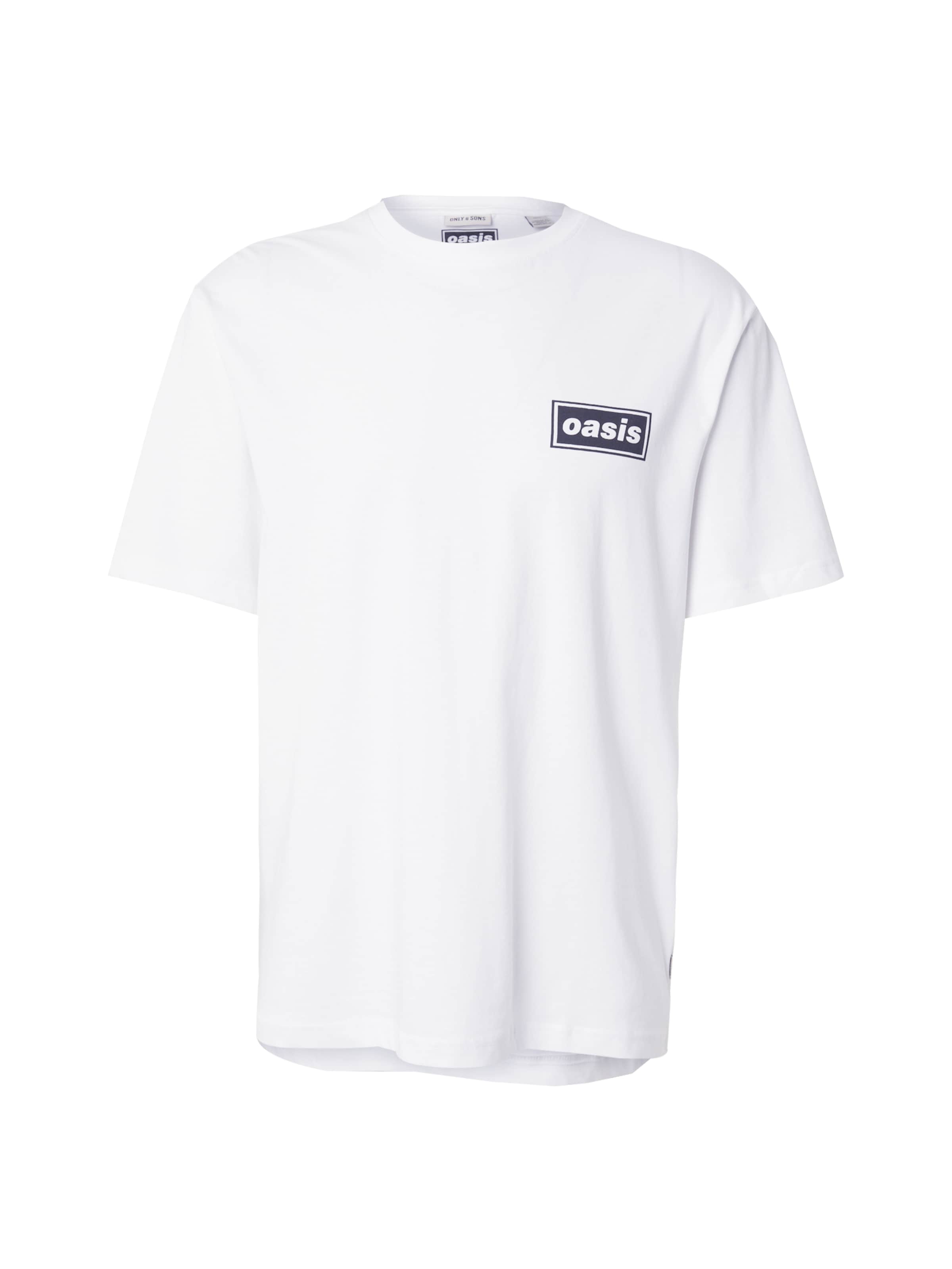 Only & Sons Bluser & t-shirts 'ONSOASIS' i hvid: forside