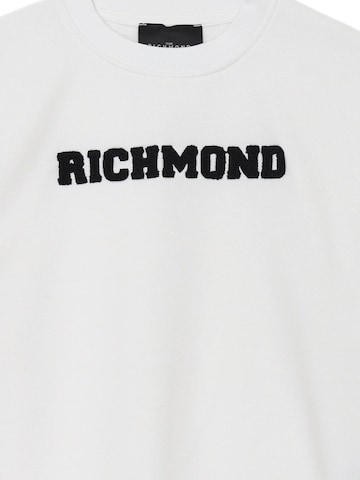 John Richmond Sweatshirt 'GAIA' in Weiß