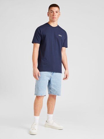 Only & Sons Regular Shorts 'Edge Car' in Blau
