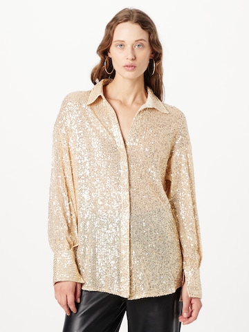 Misspap Blouse in Gold: front