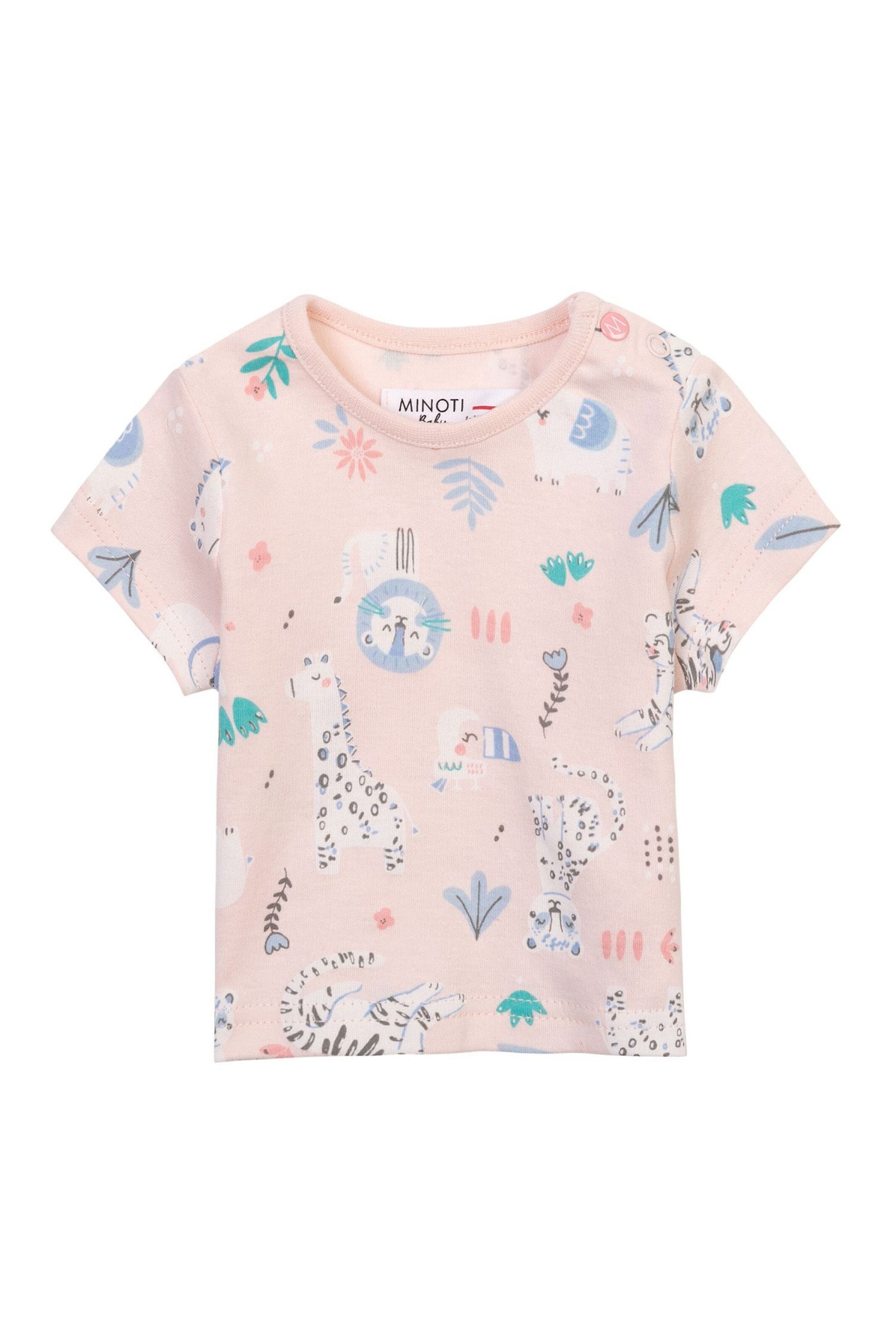 MINOTI Футболка в Ярко-розовый