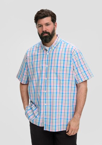 Coupe regular Chemise s.Oliver en bleu : devant