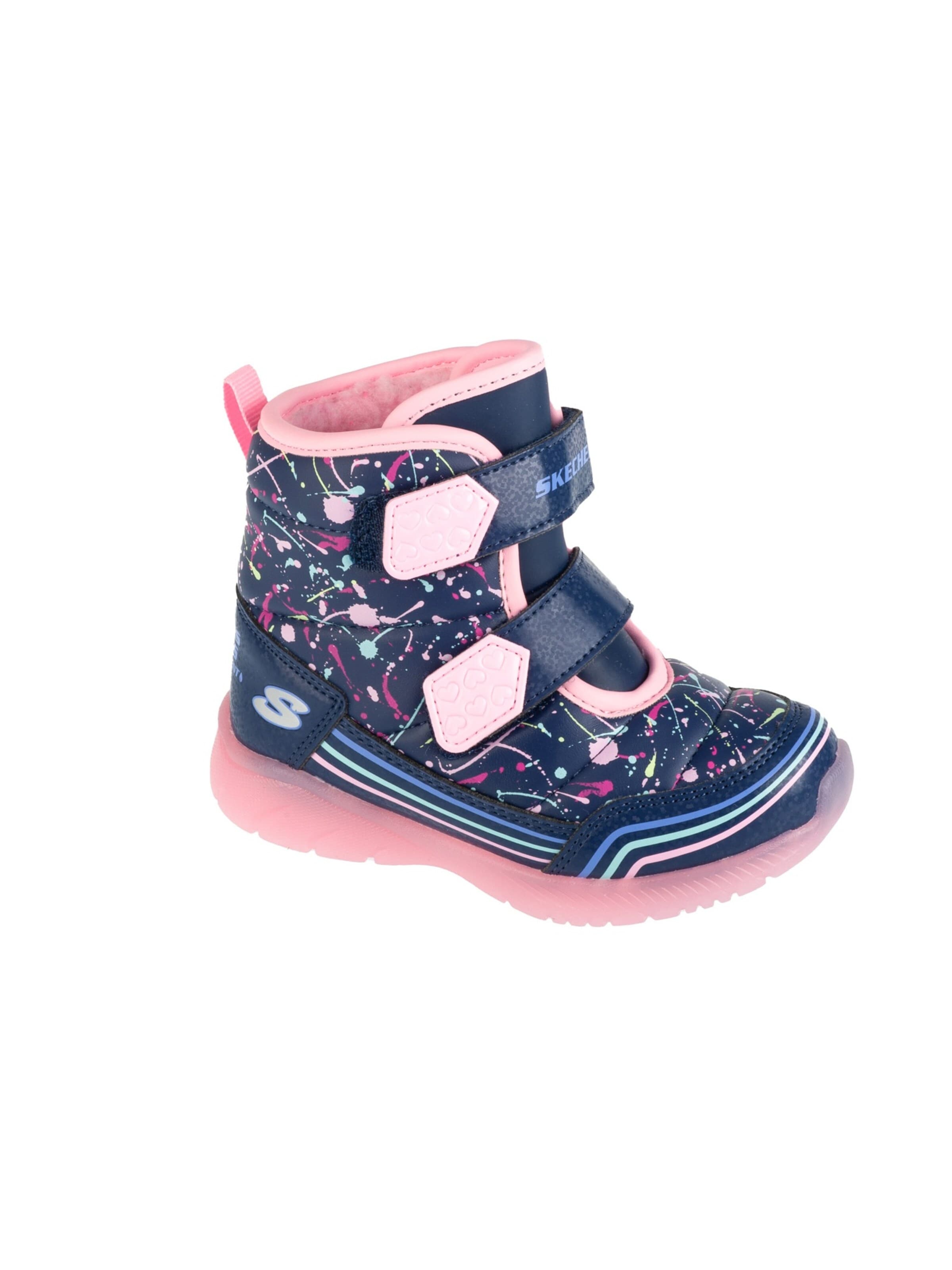 SKECHERS Boot 'Skechers Illumi-Brights - Power Paint' in Blue: front