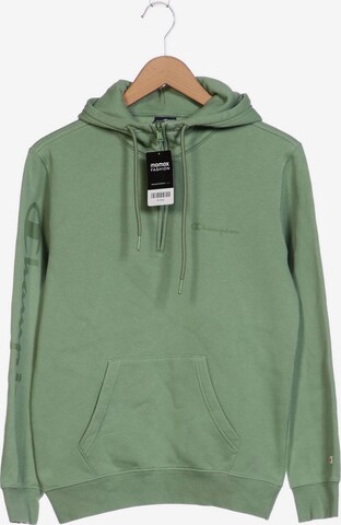 Champion Sweatshirt & Zip-Up Hoodie in XS in Green: front