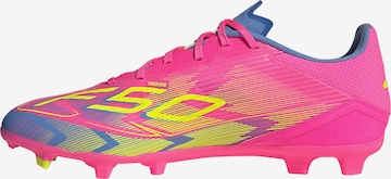 ADIDAS PERFORMANCE Soccer shoe 'F50 Leaque' in Pink: front